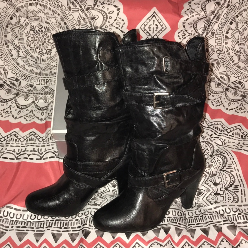 Worn once! Dressy boots